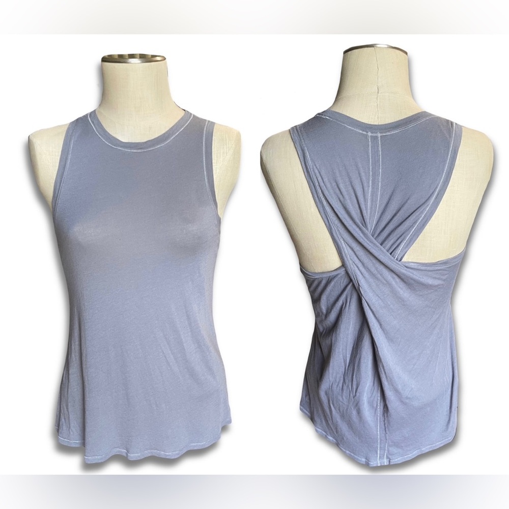 Lululemon Bend And Twist Tank In Arctic Grey